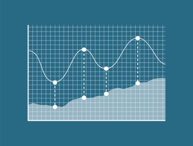 Beyaz kılavuz, renk Poster izole Infographic