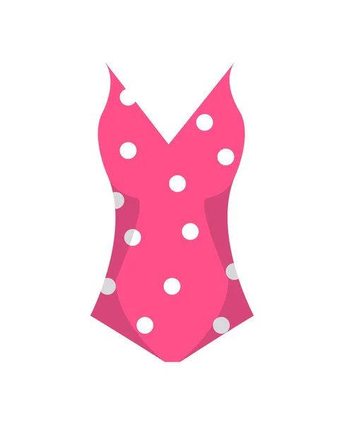 Top Polka Dot zomer modus vectorillustratie — Stockvector