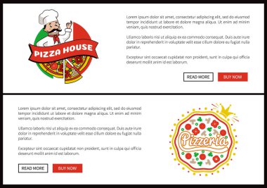 Pizza House promosyon Internet sayfası şablonları