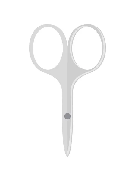 Bright Scissors Layout Cute Vector Illustration — Stock Vector