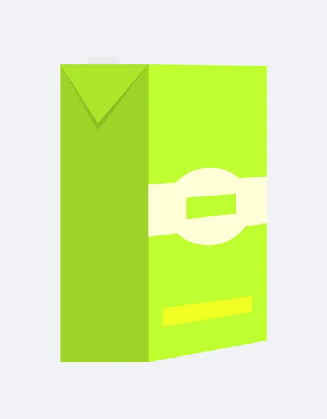 Pacote de cor verde Poster Vector Ilustração — Vetor de Stock