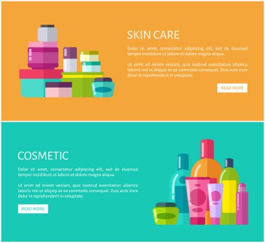 Cilt Bakımı kozmetik Online reklam sayfaları ayarla