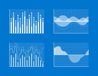 Açısal eğrileri, uzun barlar dalgalar izole Apexes