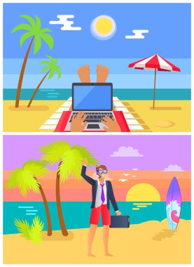 Sandy Beach yaz kümesindeki serbest çalışma