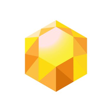 Değerli taş Closeup Poster vektör çizim