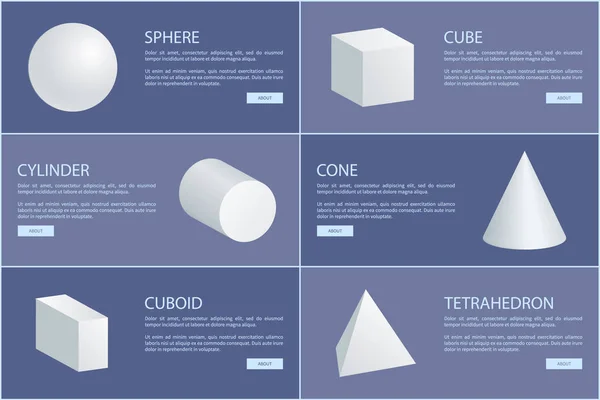 Квадратная Пирамида CyberCone Sphere 3D — стоковый вектор