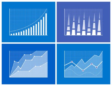 İş grafik bilgi vektör çizim