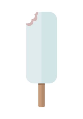 Dondurma vektör düz stil çizim
