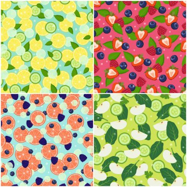 Detoks meyve malzemeler sorunsuz meyve sebze