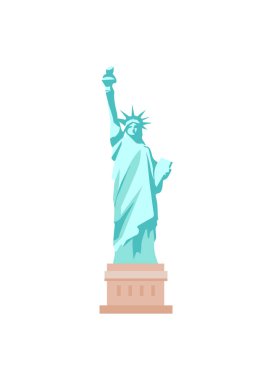 Amerikan büyük Özgürlük Anıtı kübik stand