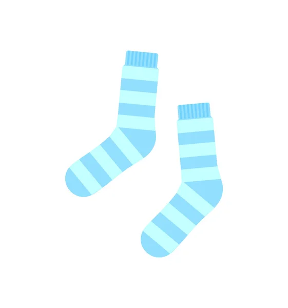 Çorap Bebek Giysi Poster vektör çizim — Stok Vektör