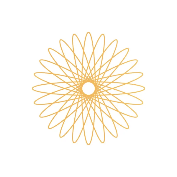 Symbole de certificat d'or pour documents spéciaux — Image vectorielle