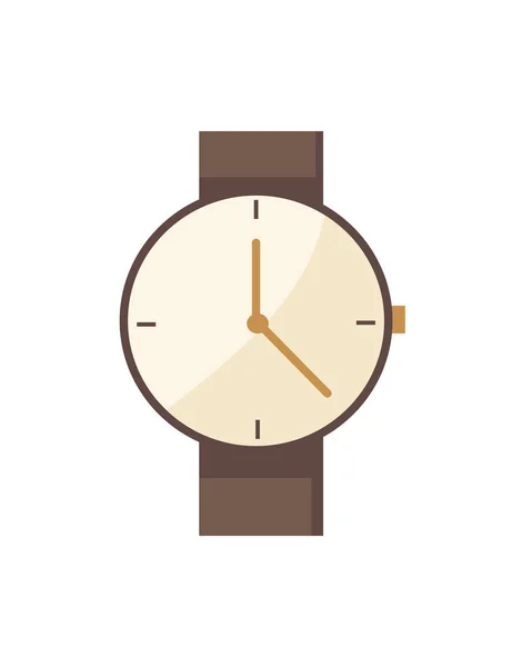 Reloj clásico Vintage Tipo Vector Ilustración — Archivo Imágenes Vectoriales