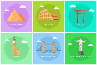 Popüler dünya dikti renkli Promo afişler