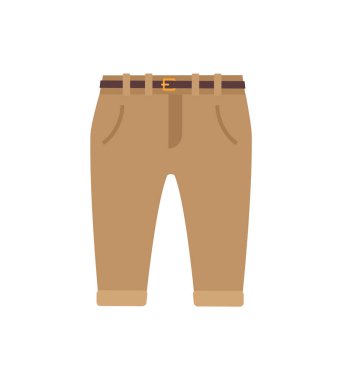 Çocuklar Poster, vektör çizim pantolonlar