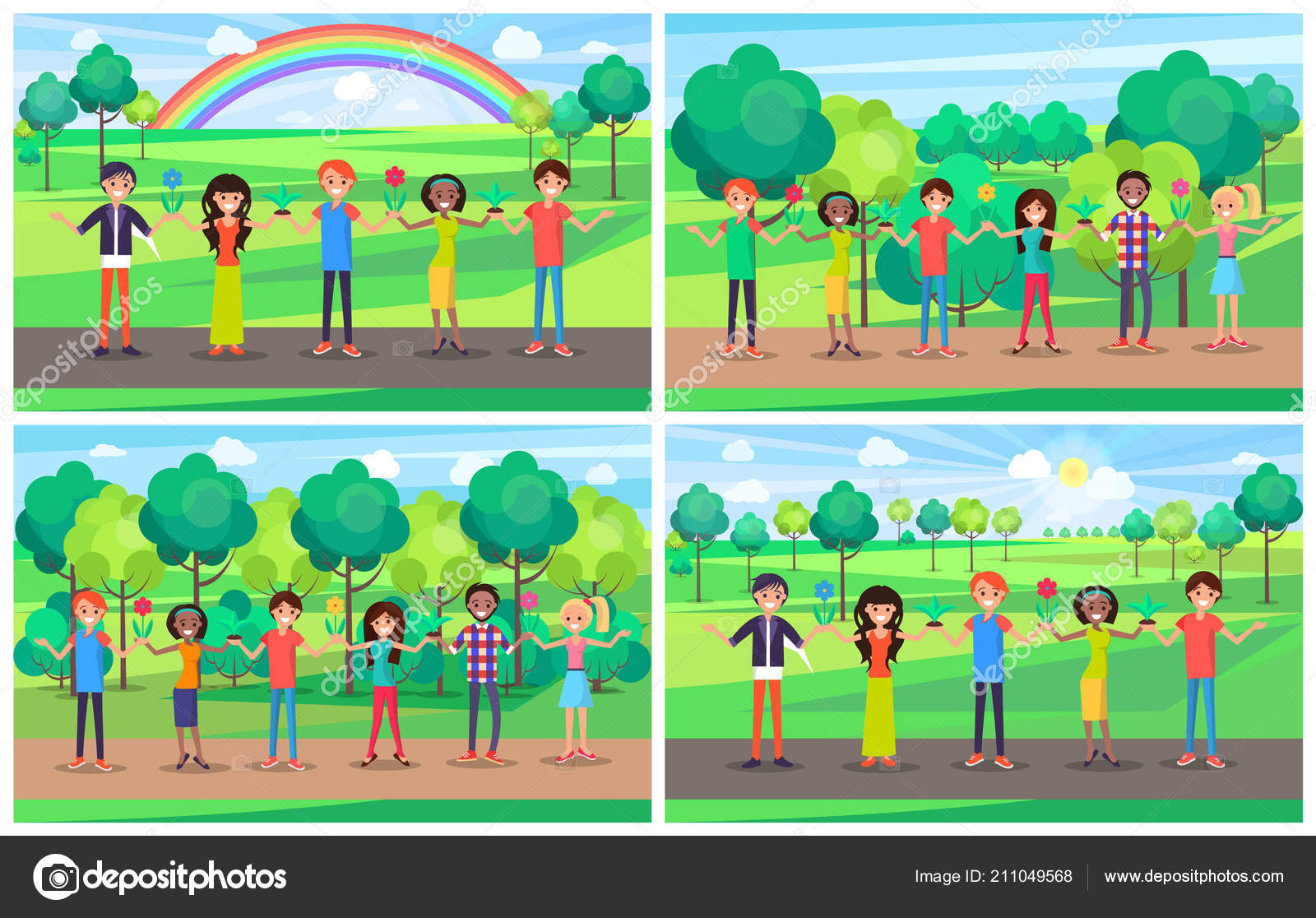 People Cartoon Characters Multinational Citizens Stock Vector Image by ©robuart #211049568 People Cartoon Characters Multinational Citizens Stock Vector Image by ©robuart #211049568