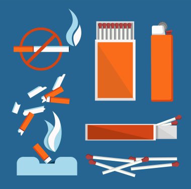 Üzerinde mavi arka plan izole afiş durdurmak