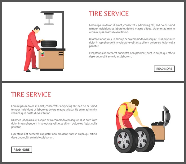 Moe van de Service en auto Workshop kleur kaart — Stockvector