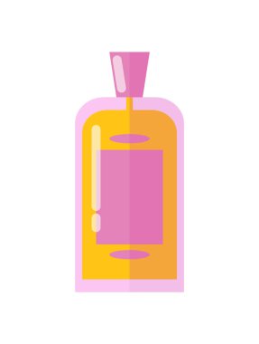 Şişe etiketi ile vektör çizim yapmak