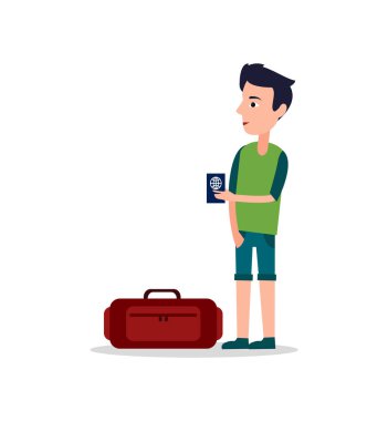 Adam ellerini, Bagaj Uluslararası pasaportu ile