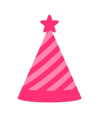 Prenses parti pembe kapak renk vektör çizim