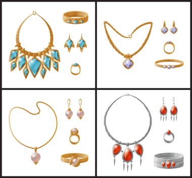 Pahalı Lüks Takı Gemstones ile kakmalarla süslemeli servis tabakları