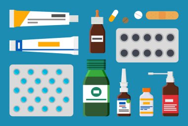 Tüp merhem, öksürük ve hapları paketleri için anlamına gelir