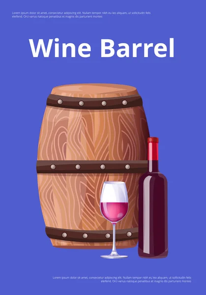 Бутылка бургундского вина и стекла — стоковый вектор