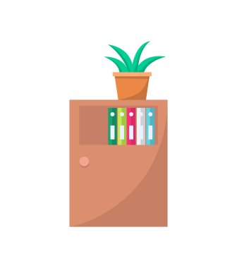 Kabine kapı dolap çekmece veya raflar ile