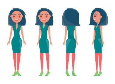 Esmer güzel kadınlarda şık kıyafetler tüm tarafların