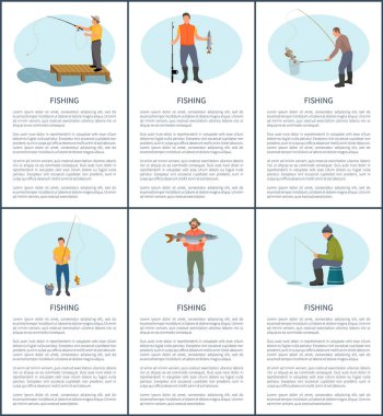 Çubuk ve balık vektör simgesi ile balıkçı balıkçılık