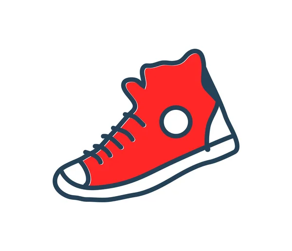 Converse muzyki rockowej szafa Element ilustratorzy — Wektor stockowy