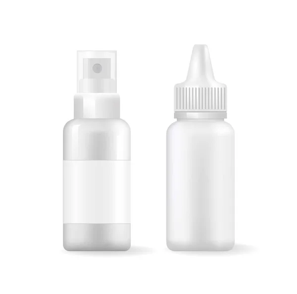 Collezione di bottiglie spray, illustrazione vettoriale — Vettoriale Stock