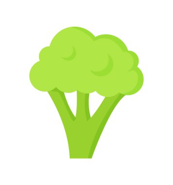 Brokoli sağlıklı yararlı gıda vektör çizim