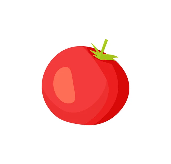 腌制番茄图标特写向量插图 — 图库矢量图片