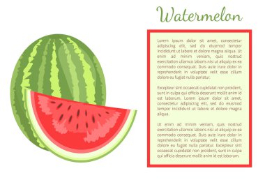 Karpuz limon kavun meyve olgun tropikal meyve