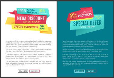 Özel yarı fiyatına azaltma vektör çizim