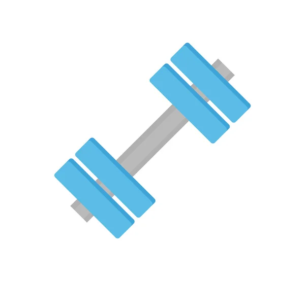 Dumbbells Equipamento Desportivo Vector Ilustração — Vetor de Stock