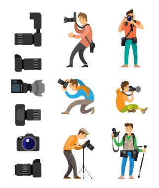 Dişli flaş ışıkları Set çekim Professional