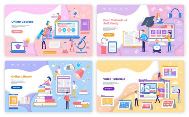 Online kaynak ve Kütüphane, kendi kendine çalışma eğitimi