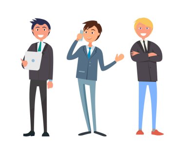 İş adamı, iş ortakları Evet