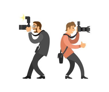 Freelance fotoğrafçı Paparazzi, dijital fotoğraf makineleri