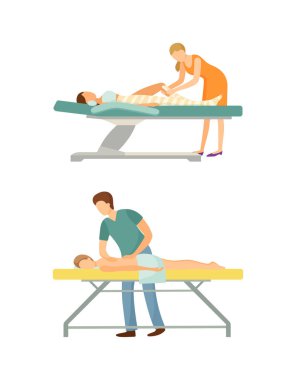 Spa Salon beden şal yordamı masaj masör tarafından