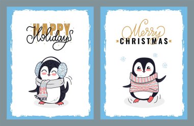 Mutlu bayramlar ve Merry Christmas tebrik kartları
