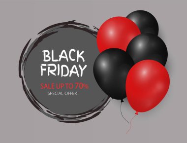 Siyah Cuma yüzde 70 oranında Off to özel indirim