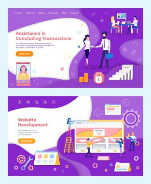 Sonuç, hareketleri, kişisel yardımcısı online vektör yardım. Web sitesi geliştirme, geliştiriciler ve web sayfası optimizasyonu üzerinde tasarım
