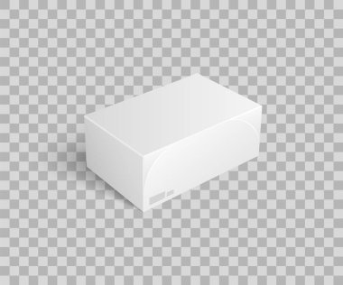 Şeyler simge vektör tutmak için karton paket