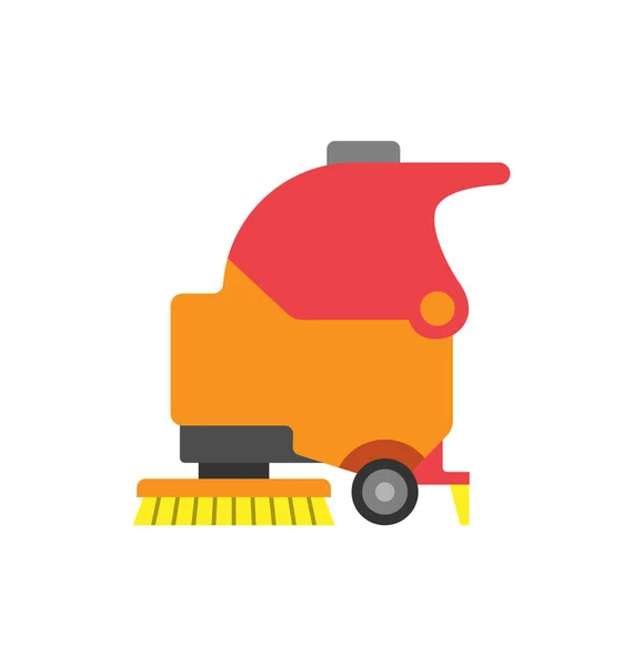 Icône vectorielle d'outil de services d'entretien et de nettoyage des sols — Image vectorielle