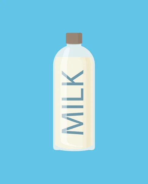 Illustrazione vettoriale dell'icona di produzione del diario del latte — Vettoriale Stock