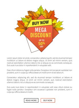 Şükran günü, özel bir teklif Mega indirim